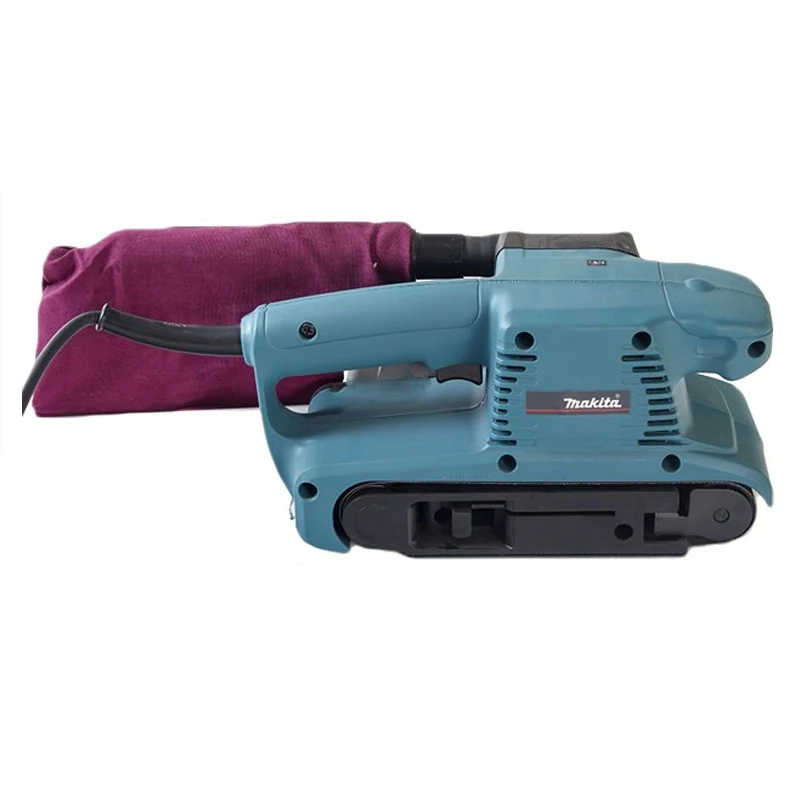 Машина шлифовальная ленточная Makita 9910 (мощность 650 Вт, Скорость ленты 270 м/мин., размер ленты 457*76 )