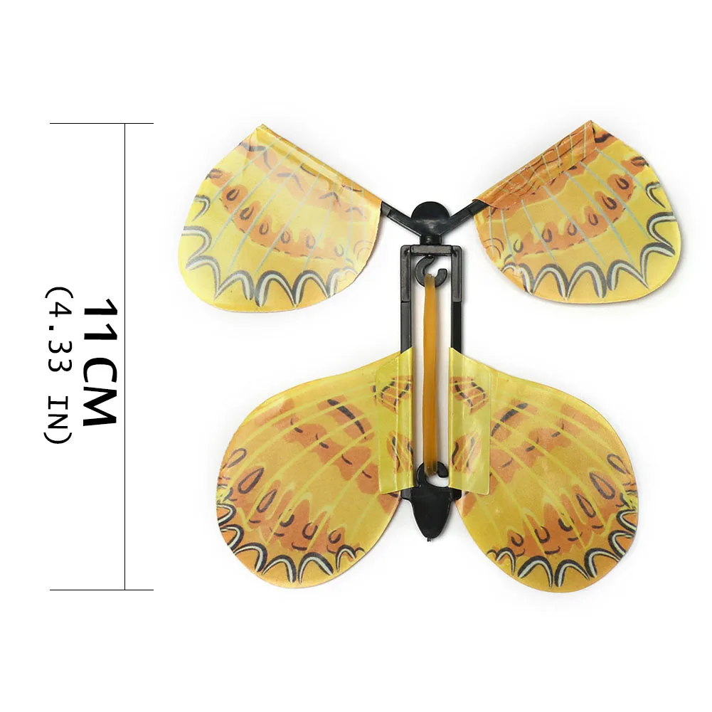 Волшебная бабочка Летающая бабочка рука трансформация Волшебные реквизиты Смешные сюрприз шалость шутка мистический трюк игрушки-Случайные цвета