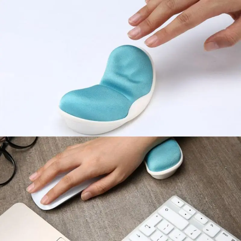 Memory Foam Mouse Pad Anti skid Mousepad Support Wrist Rest Mat