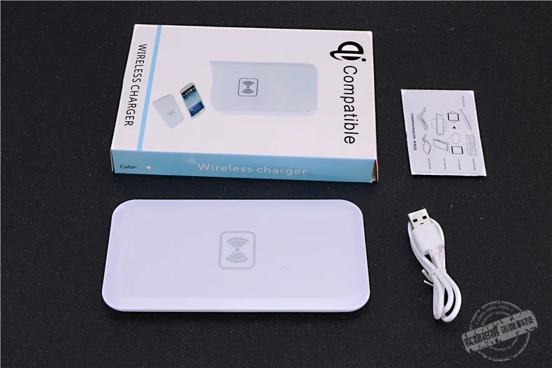 New QI Standard Wireless Phone Charger for iphone X 10 8 plus and Samsung note 5 6 7 S9 S8 S7 S6 | Мобильные телефоны и
