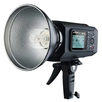 

Godox Wistro AD600 TTL HSS 1/8000S Powerful Outdoor Strobe Flash with 2.4G X System Build-in 8700mAh Battery (Godox Mount) CD50Y