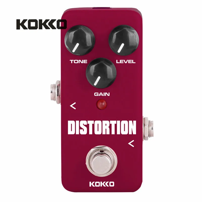 

KOKKO FDS2 Mini Electric Bass Guitar Pedal de Distorsion Guitarra Ukulele Effects Portatil Partes Efectos Alta Calidad Parts