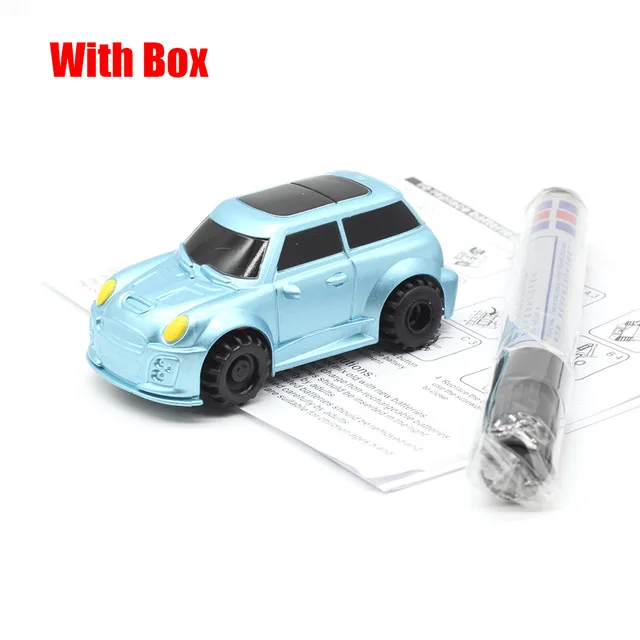 Горячая волшебная ручка Индуктивный автомобиль грузовик Следуйте любой нарисованной черной линии трек мини игрушка инженерные транспортные средства обучающая игрушка - Цвет: B04 With box