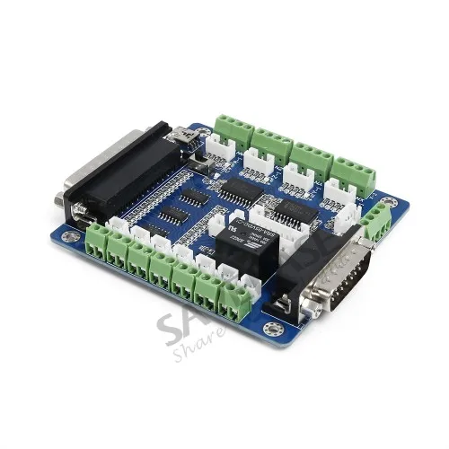 ЧПУ комплект 5 ось Интерфейсная Плата и Nema34 Шаговый Мотор для DIY