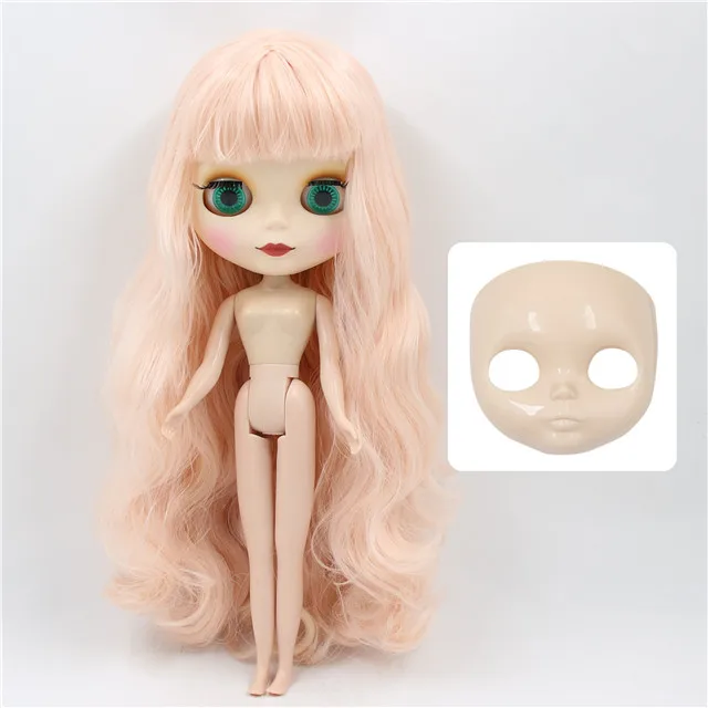 Заводская кукла blyth 1/6 bjd нормальное/шарнирное тело 30 см, руки AB и Лицевая панель как подарки - Цвет: normal body doll