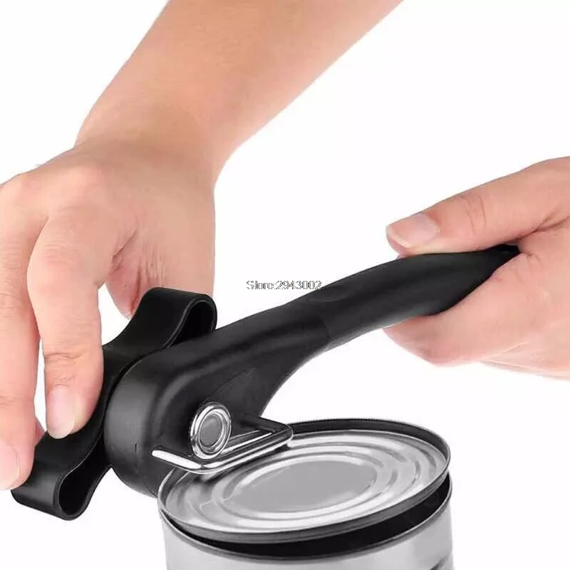 

Stainless Steel Manual Side Cut Beer Bottle Tin Can Jar Opener Food Camping Tool