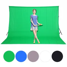 3X2 M/10X6. 5ft fond de photographie en mousseline de coton fond de Studio Photo écran vert fond de clé Chroma Drop livraison gratuite(China)