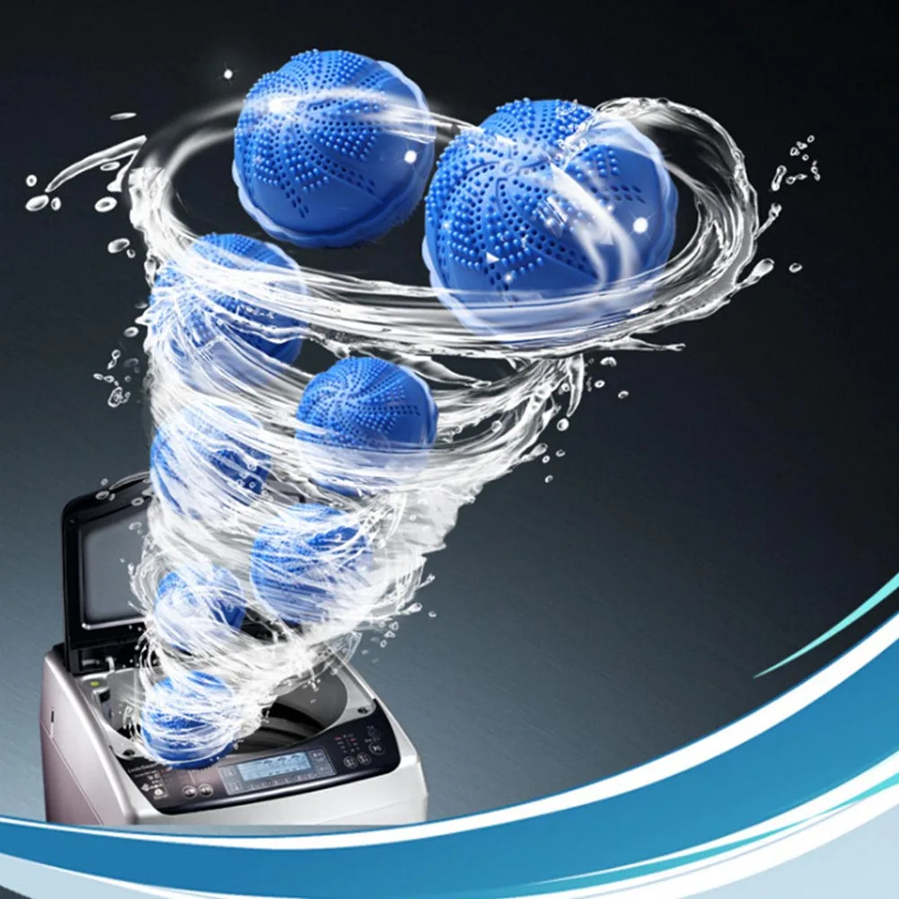 Blue Soft Washing Laundry Dryer Ball Drying Fabric Softener Blue