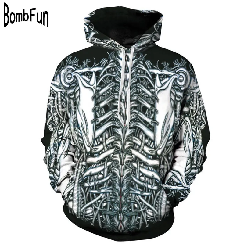 

Men&Women Hoodies Hoody Sweatshirts Harajuku Skull 3D Print Hip Hop Couple Plus Size Hoodie Pullovers Autumn Outwears Tracksuits