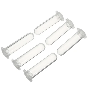 

Kicute 20Pcs Good 7mL Round Bottom Centrifuge Test Tubes Transparent Polypropylene Tube With Snap Cap Laboratory Supplies