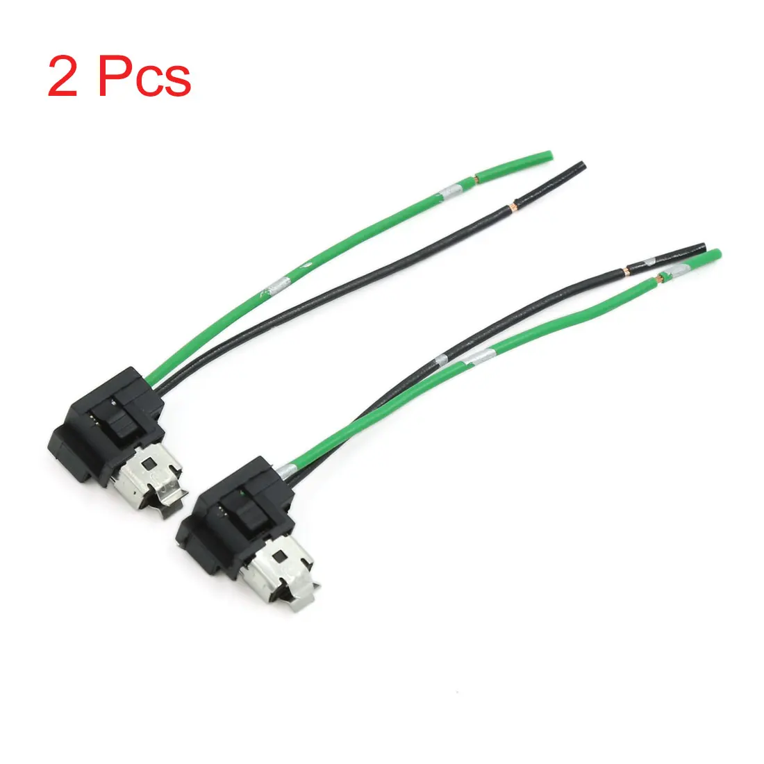 X Autohaux 2 Pcs H1 H3 Fog Lamp Light Bulb Socket Wiring Harness