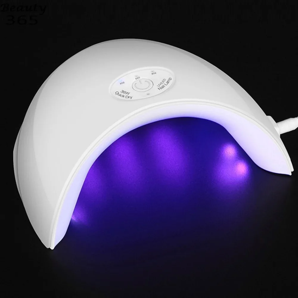 

Curing Lamp Nail Timer Dryer Gel Lamp UV Machine All Types for For Connector 12 60s/120s Led USB Nail New fashion novel hot