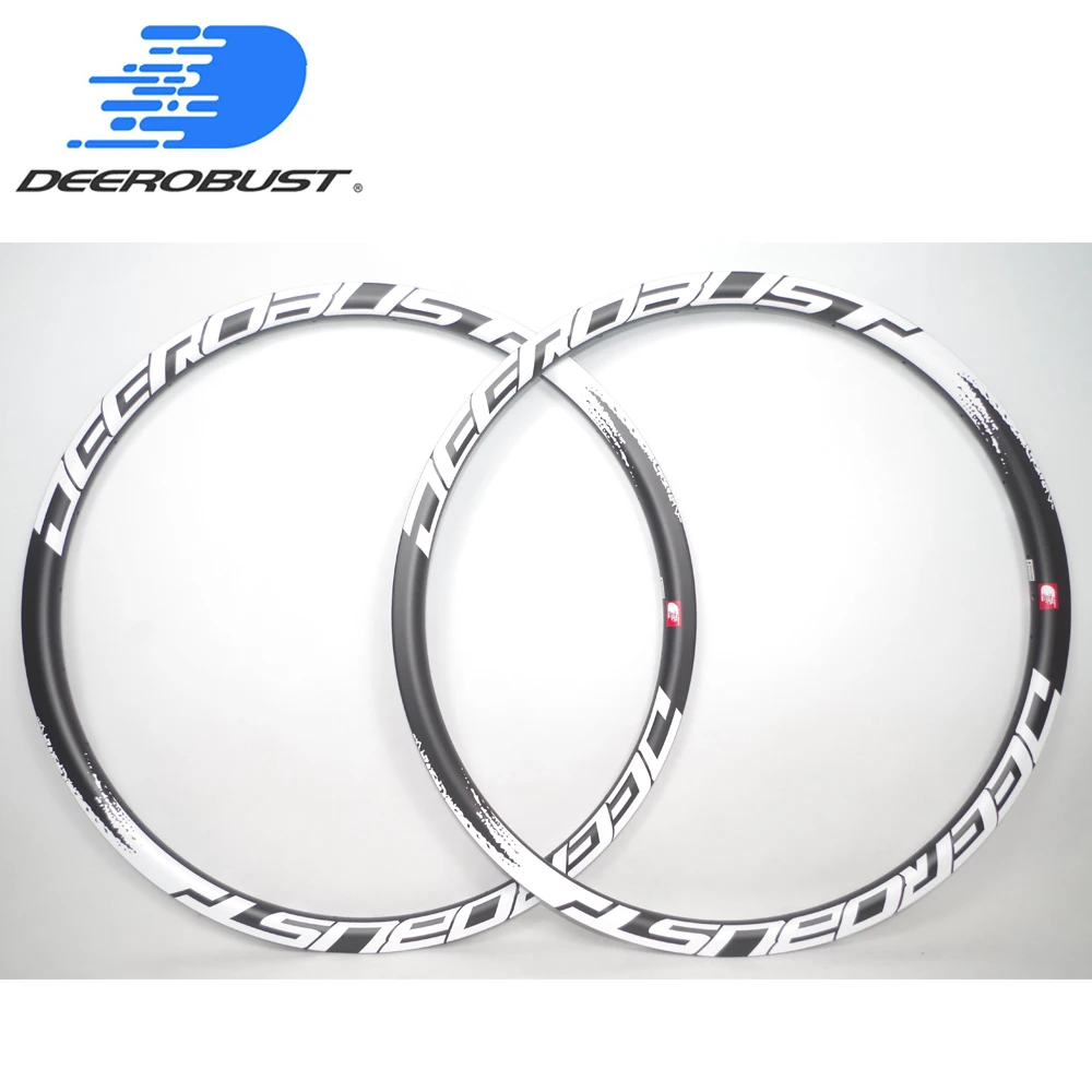 

700c 30mm x 25mm UD matte Tubular Carbon Rims Cyclocross Bike Rim Disc Brake Bicycle CX Wheel without Brake Track 24 24