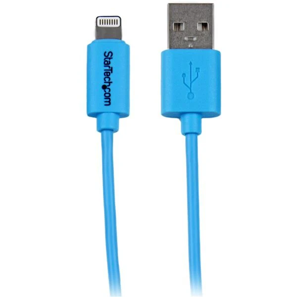 StarTech.com 1 м (3ft) синий Apple 8-контактный разъём Lightning USB кабель для iPhone/iPod/iPad 150 мм 170 20 68 6