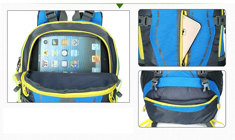 45L водонепроницаемый Женский Мужской рюкзак для путешествий, походный рюкзак Mochilas для альпинизма, пешего туризма, катания на лыжах, бега, рюкзак, спортивная сумка