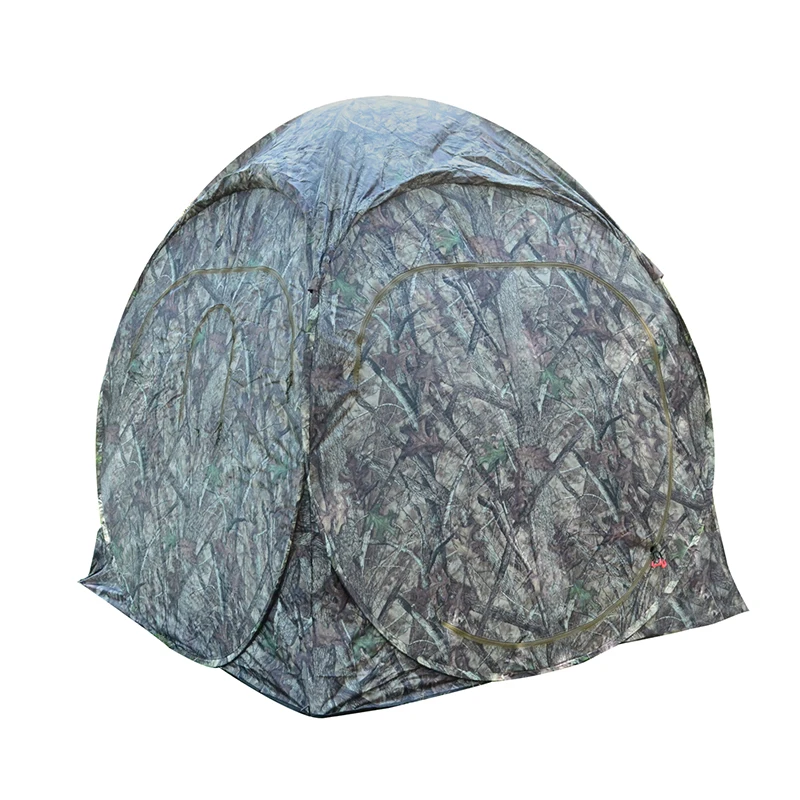 

Pop-up Portable 2 Person Ground Hunting Blind, Camo Polyester Hunting Tent