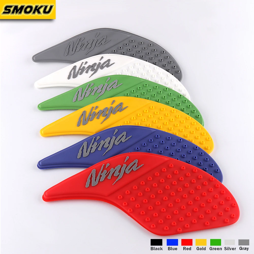 

For Kawasaki NINJA 250 300 2013-2016 Protector Motorcycle Stickers Anti Slip Tank Pad Gas Knee Grip Traction Side 3M Decal