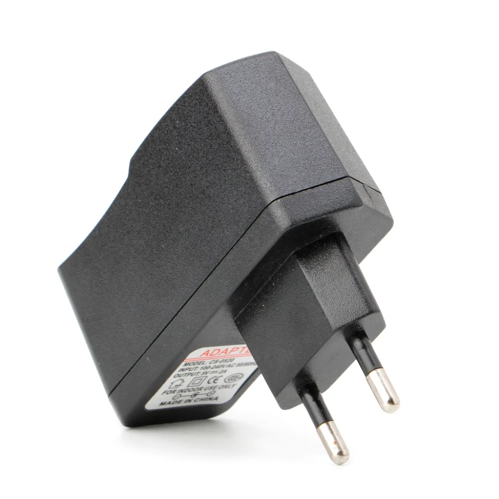 OOTDTY USB AC 100 240V DC 5V 2A 10W US/EU вилка импульсный источник питания зарядное устройство