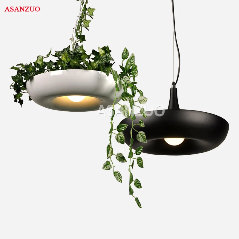 Us 5915 9 Offled Taman Gantung Babilonia Tanaman Lampu Pot Pot Nordic Kreatif Lampu Gantung Lampu Bohlam Seni Diy Lampu In Liontin Lampu From