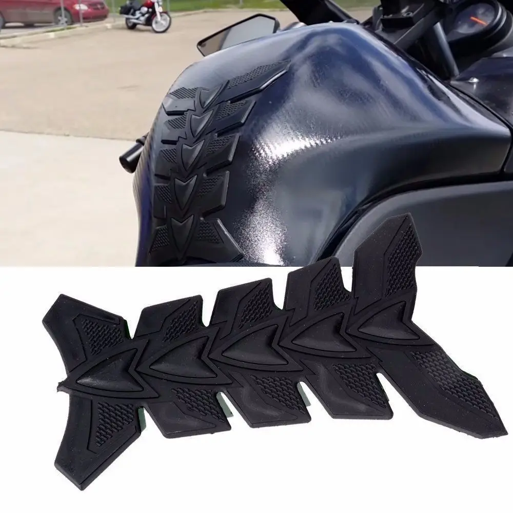

For Yamaha YZF R15 Fazer FZ6 FZ8 Motorcycle Sticker 3D Rubber Pad Oil Gas Fuel Tank Moto Protector Cover Decal MT07 MT09 MT03