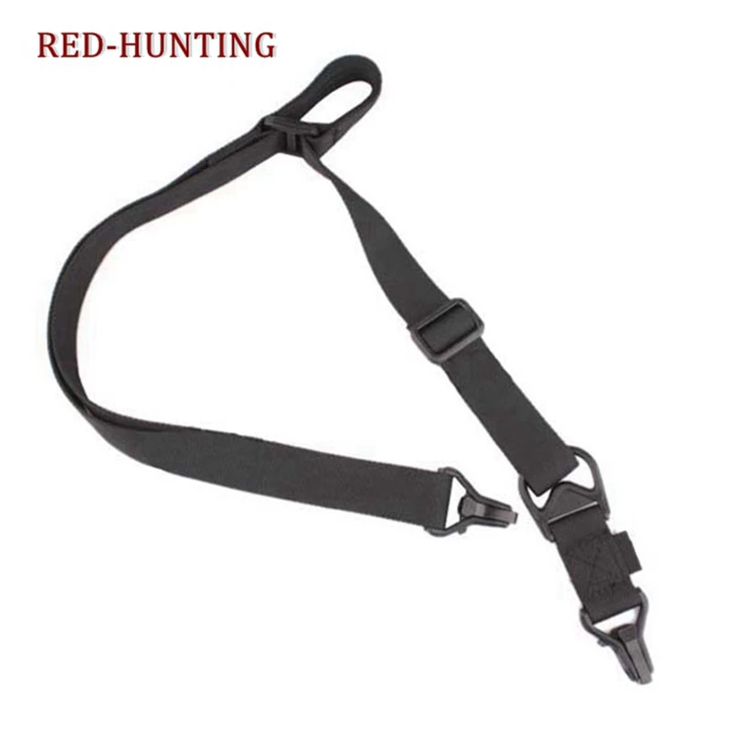 

Tactical Rifle Sling 2Point Adjustable 1.25" Tactical Rifle Gun Sling Quick Detach QD Swivel End Hunting Gun Strap Outdoor Tool