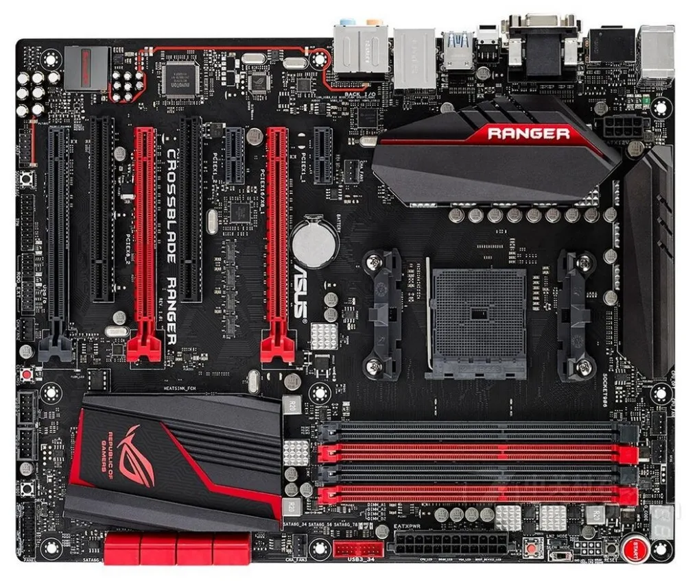 

Socket FM2/FM2+ For ASUS CROSSBLADE RANGER Original Used Desktop for AMD A88X FM2+ Motherboard DDR3 USB3.0 SATA3