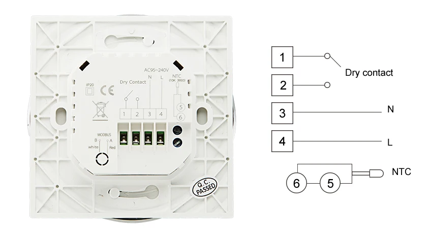 MJZM GL-6000-WiFi термостат для котла цифровой регулятор температуры подходит для Google Home автоматический контроль Котел Отопление WiFi термостаты