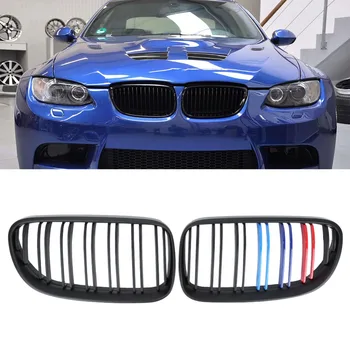 

Car Styling Left & Right Side Front Hood Kidney Sport Grills For BMW E92 E93 2010-2014