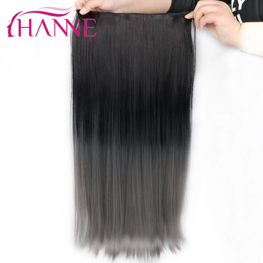 grey clip in hair straight06 (2)