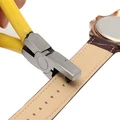 Универсальный мм 2 мм круглый кожаный ремень часы группа перфоратор плоскогубцы ювелирные изделия инструмент - фото