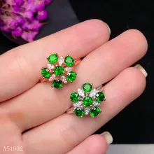 KJJEAXCMY boutique jewelry 925 sterling silver inlaid natural diopside gemstone ring new female models support detection kjjeaxcmy boutique jewelry 925 sterling silver inlaid natural garnet gemstone female ring new support detection