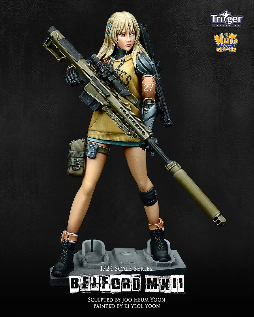 Nuts Planet Belford MK2 75mm 1/24 Resin 