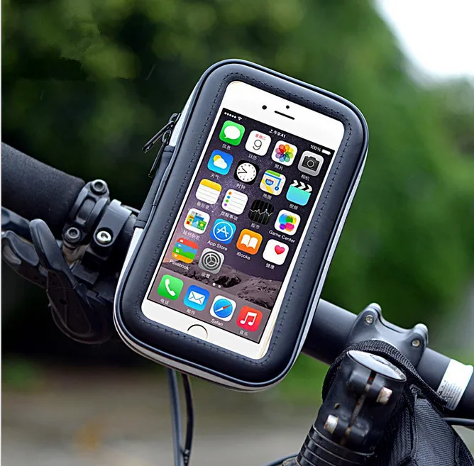 

telefoon fiets tasje For iphone 7 plus bike waterproof Frame Front Head Top Tube smartphone accessories 4.0-6.3 Inch