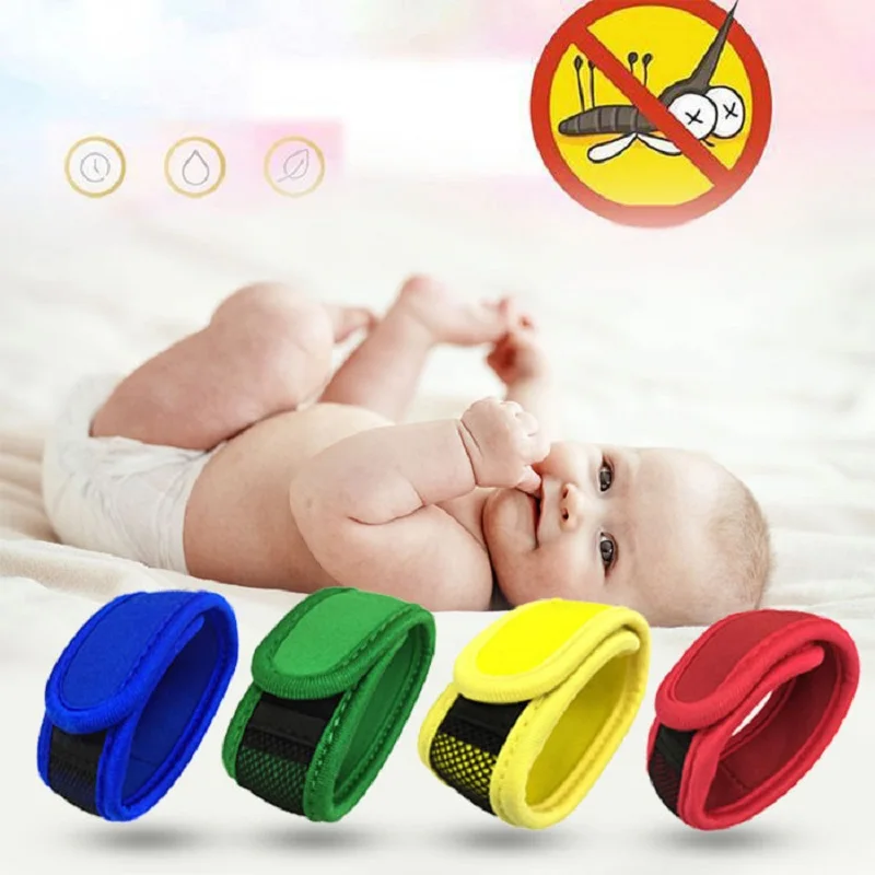 

5 Color 1pc Anti Mosquito repellent bracelet Mosquito Repellent Refills Pest Repeller Wristband Wrist Band Mosquito Repeller