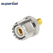 Superbat 2 шт SMA мама к UHF SO-239 гнездовой разъем адаптер для Baofeng UV-5R радио