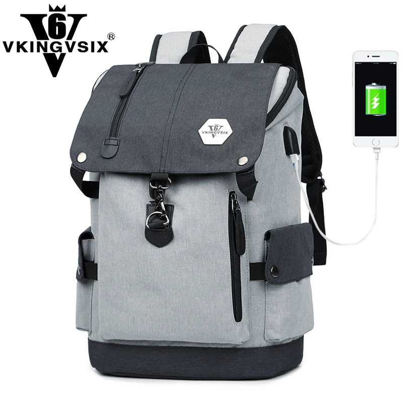 VKINGVSIXV6 backpack male korea children school bags for girls fashion