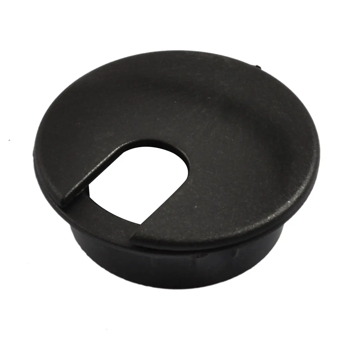 UXCELL Color 2 Pcs 34Mm Plastic Cable Cord Grommet Covers Black For