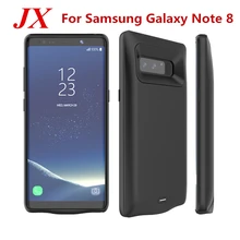 Чехол для samsung Galaxy Note 8, чехол для аккумулятора 5500 мАч, чехол для зарядного устройства, чехол для зарядного устройства, для samsung Note 8