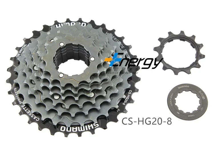 SHIMANO CS-HG200-8 MTB горный велосипед K7 велосипед 8S карта маховик 8 скоростей кассета 12-32T Запчасти для велосипедов 8 s/24 s