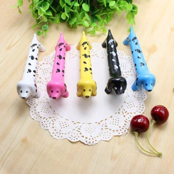 

20 pc/lot Creative animal puppy dog shape gift pen /cartoon ball point pen/ animal Promotion pen/children gift
