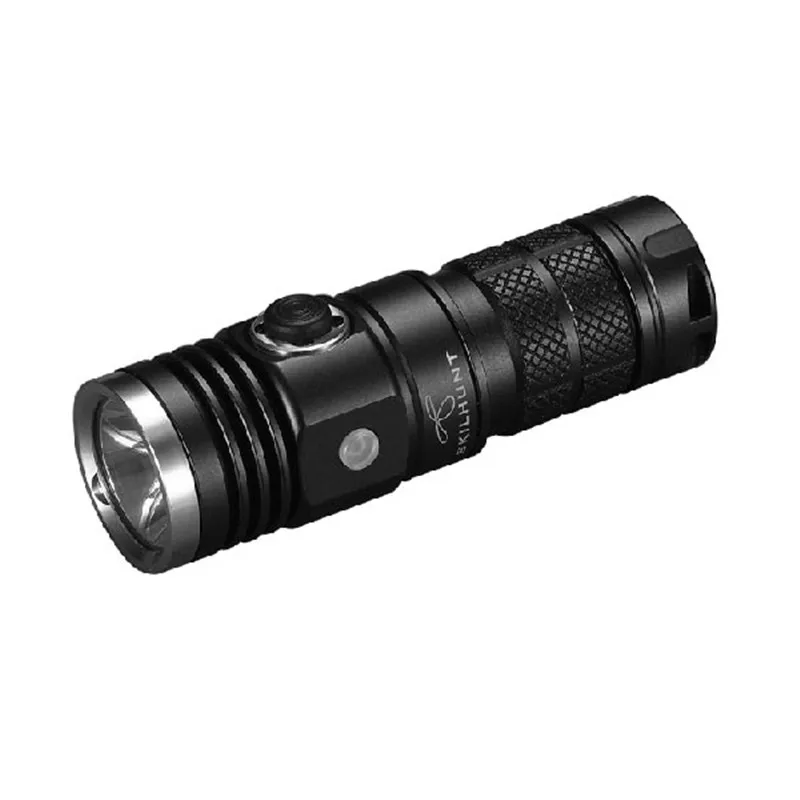 

SKILHUNT DS10 Aluminum Alloy Waterproof 2 5 Modes 300 Lumens LED Flashlight Torch By 16340/CR123A Battery For Camping