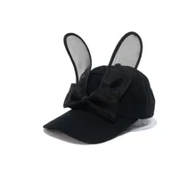 Seioum Новая модная женская бейсболка с милыми кошачьими ушками Повседневная Бейсболка с буквенным козырьком