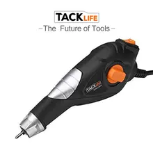 TACKLIFE EGD12AC Классический многофункциональный гравер точность 4 Сменные вольфрамовые карбидные стальные биты резьба машина