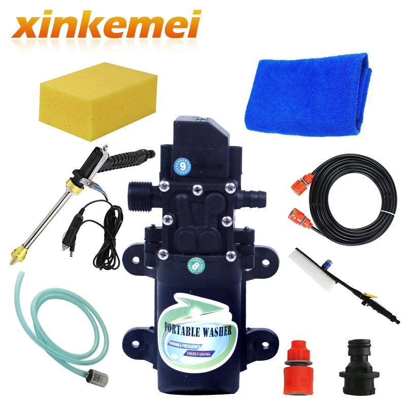 

Car Wash Free Shipping Portable Shower Pistola De Pressao High Pressure Self-priming Electric Washing Machine Pump Cleaner