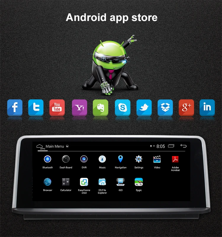 Excellent 10.25 Inch Android 7.1 Car Multimedia GPS Player For BMW 1 Series Ram 2G Rom 32G F20/F21(2011-2016) Auto Radio Multimedia Naviga 3