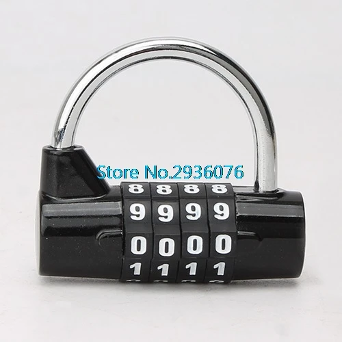

4 Digit Combination Lock Combination Practical Travel Bag Luggage Suitcase Security Lock Padlock