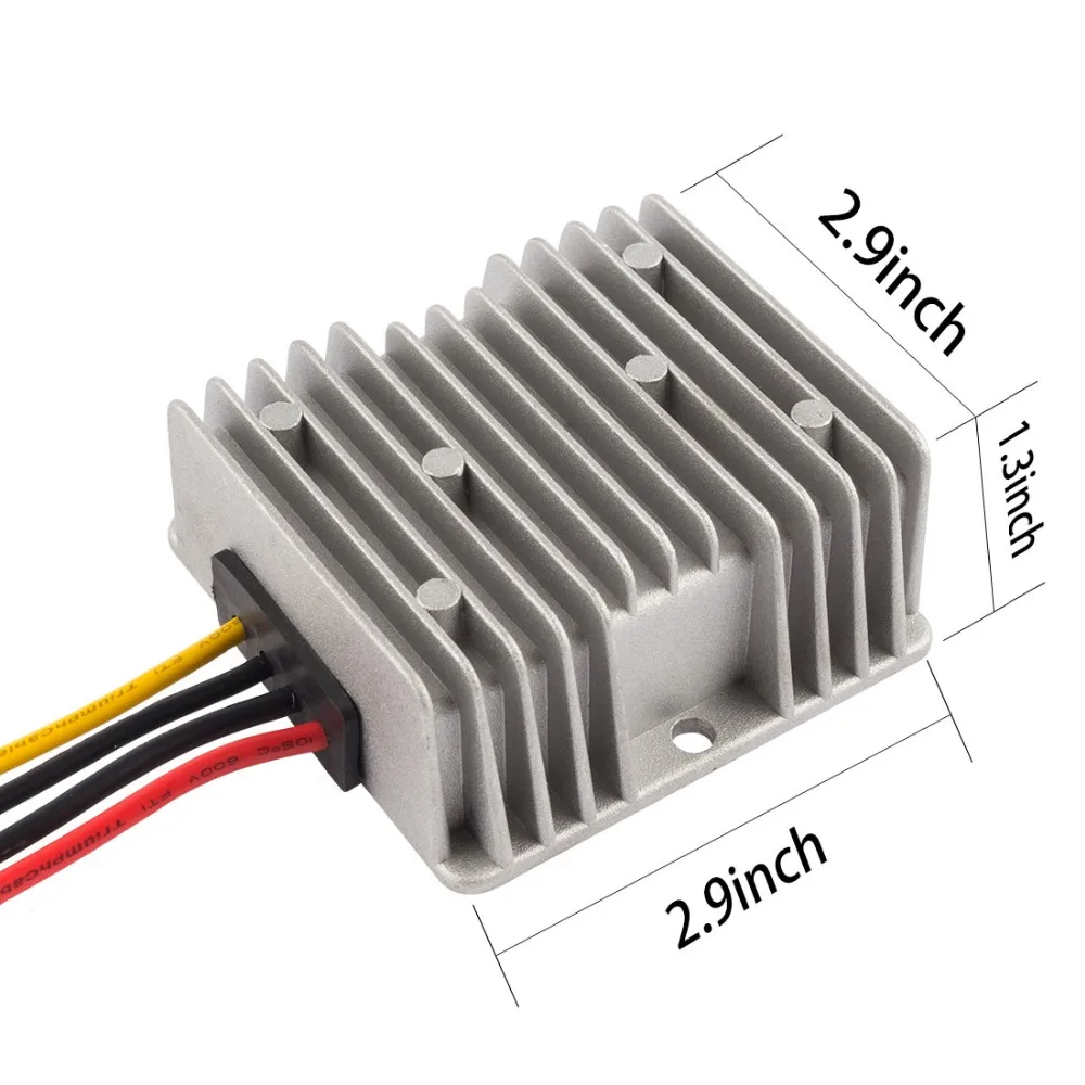 

Power Converter Regulator DC 12V(10V~16V) Step-Up to DC 24V 10A 240W Waterproof Voltage Convert Transformer AC/DC Adapters