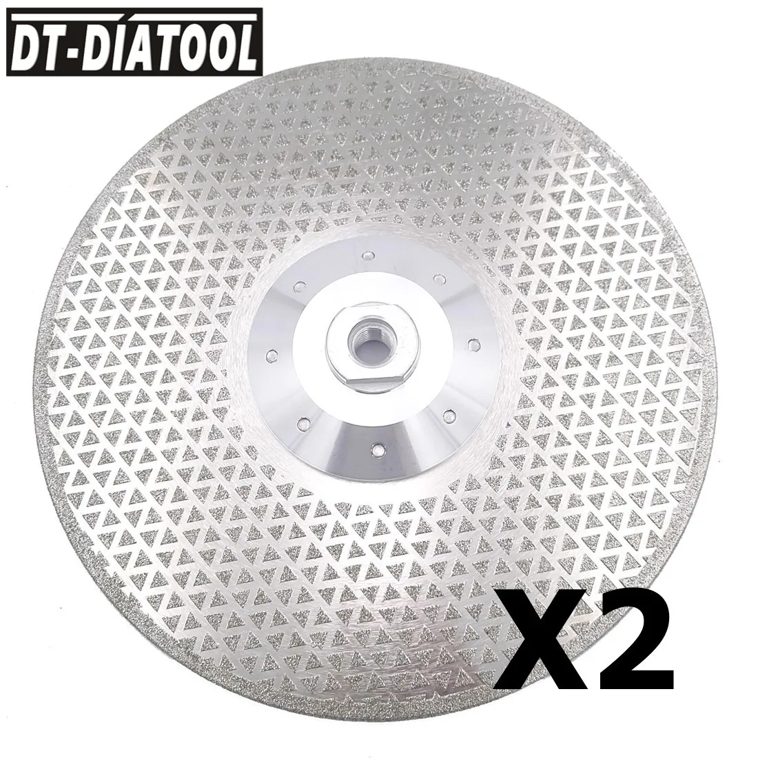 DT DIATOOL 2 шт. 9 дюймов/230 мм Гальваническое алмазное режущее полотно Пилы