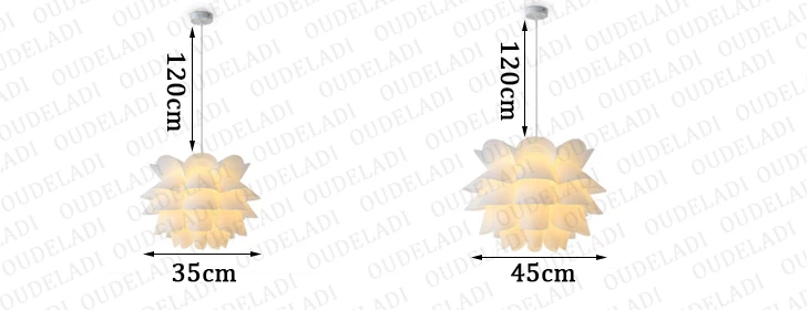 Цветы подвесные светильники белый абажур подвесной светильник декоративный светодиодный DIY шнур подвесной светильник E27 осветительные приборы