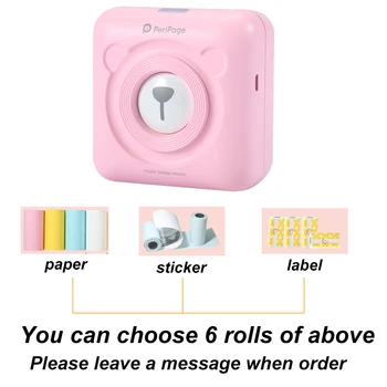 

Peripage A6 300dpi 200dpi Photo Pocket Printer High Resolution Clear Photo Printer
